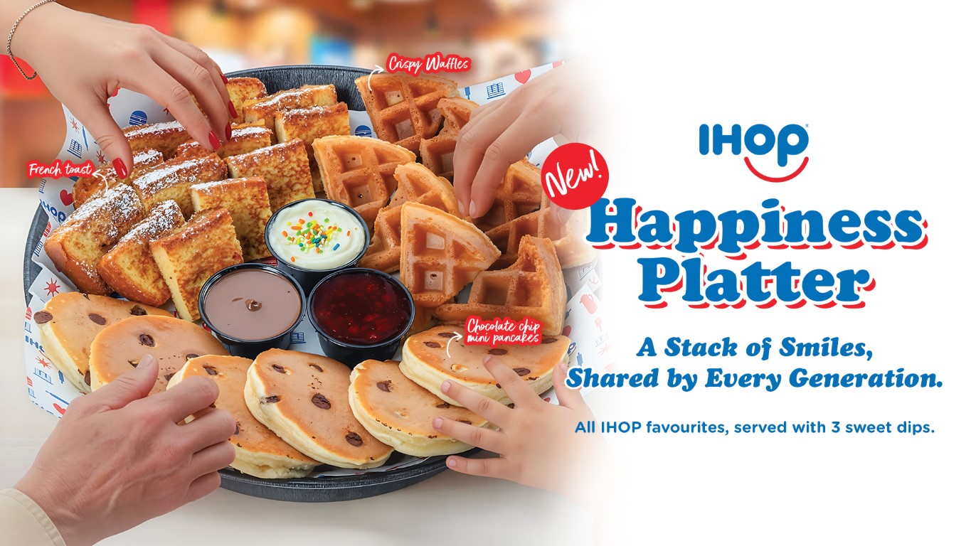 IHOP Happiness Platter — the ultimate breakfast spread